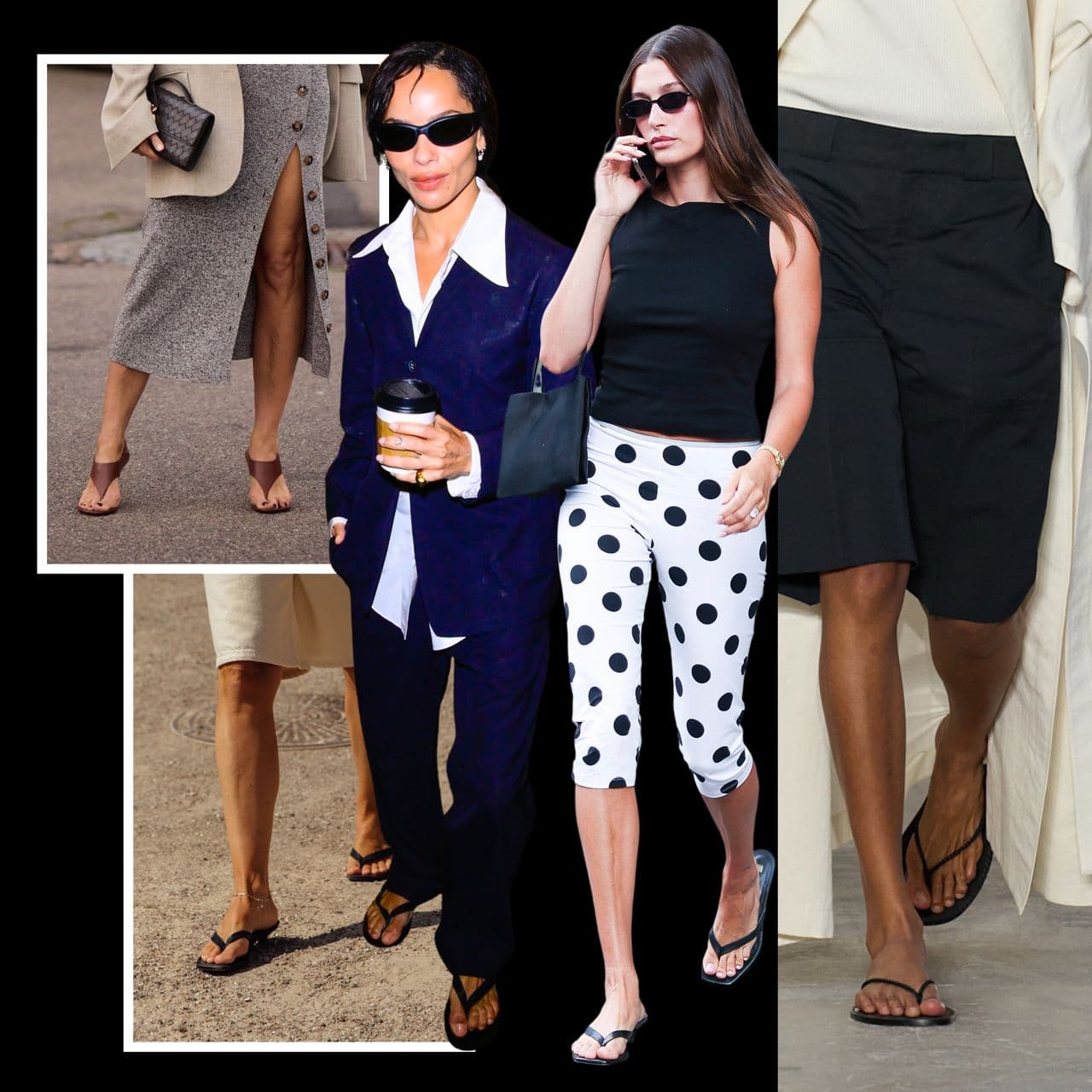  Thong Sandals Are the Minimalist Shoe Trend Coming Back for Summer 