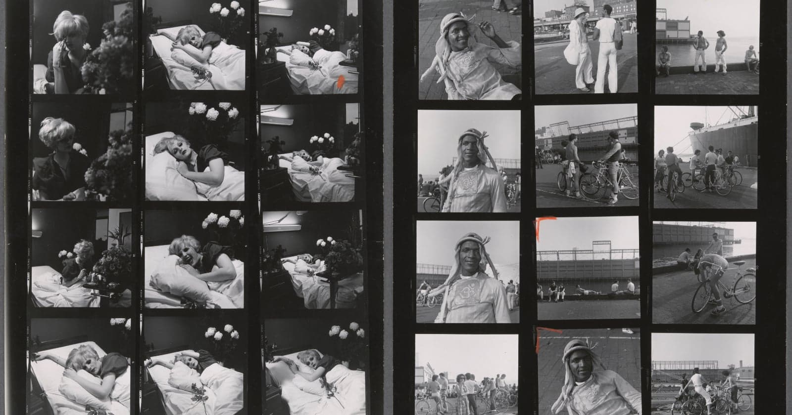 Exhibit Uncovers the 5,783 Contact Sheets Photographer Peter Hujar Left Behind